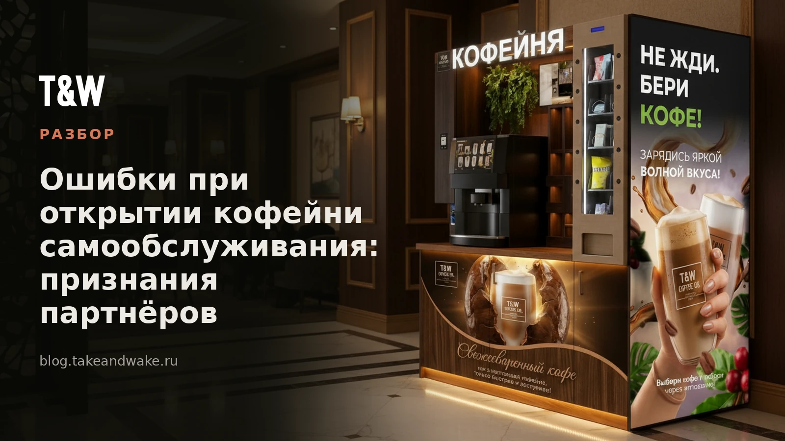 Ошибки при открытии кофейни самообслуживания: признания партнёров